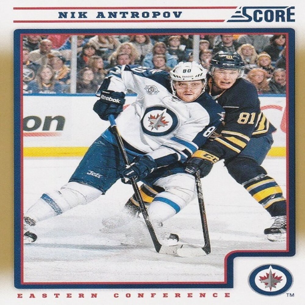 Nik Antropov - 2012/2013 Score Hockey Card